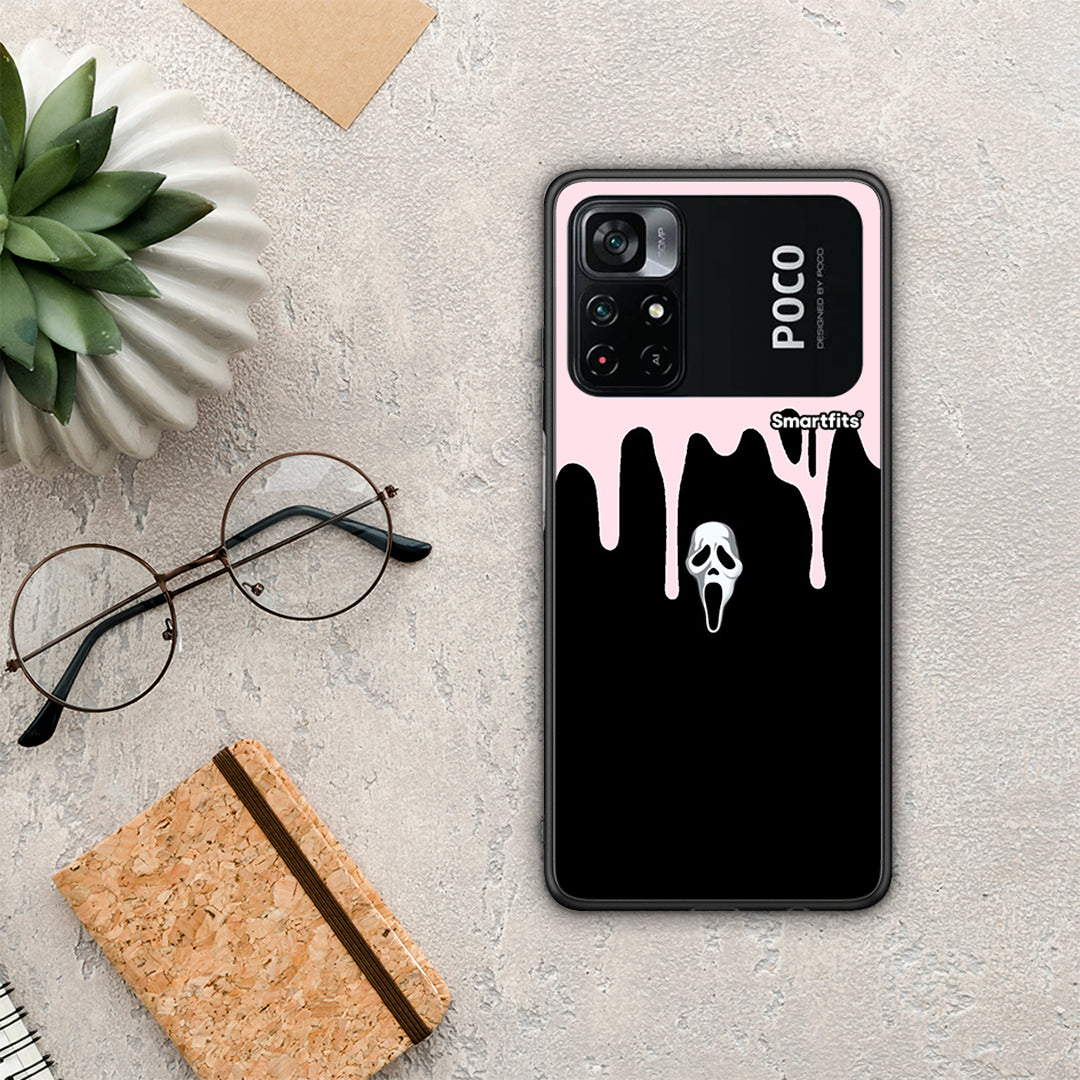 Melting Halloween Mask - Xiaomi Poco M4 Pro 4G θήκη