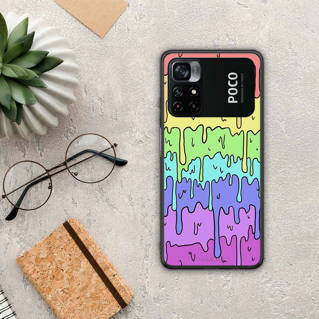 Melting Rainbow - Xiaomi Poco M4 Pro 4G θήκη