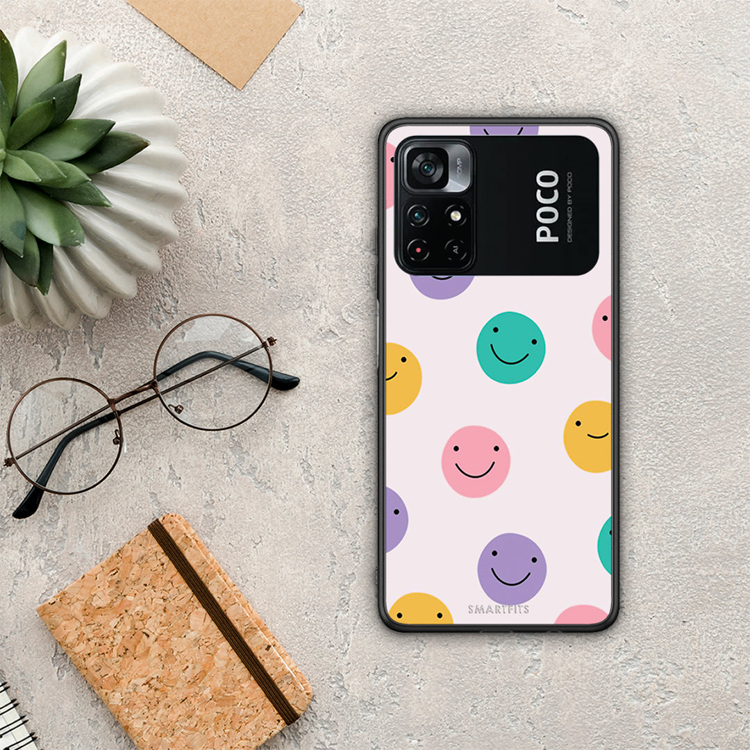 Smiley Faces - Xiaomi Poco M4 Pro 4G θήκη
