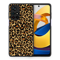 Thumbnail for Θήκη Xiaomi Poco M4 Pro 5G Leopard Animal από τη Smartfits με σχέδιο στο πίσω μέρος και μαύρο περίβλημα | Xiaomi Poco M4 Pro 5G Leopard Animal case with colorful back and black bezels