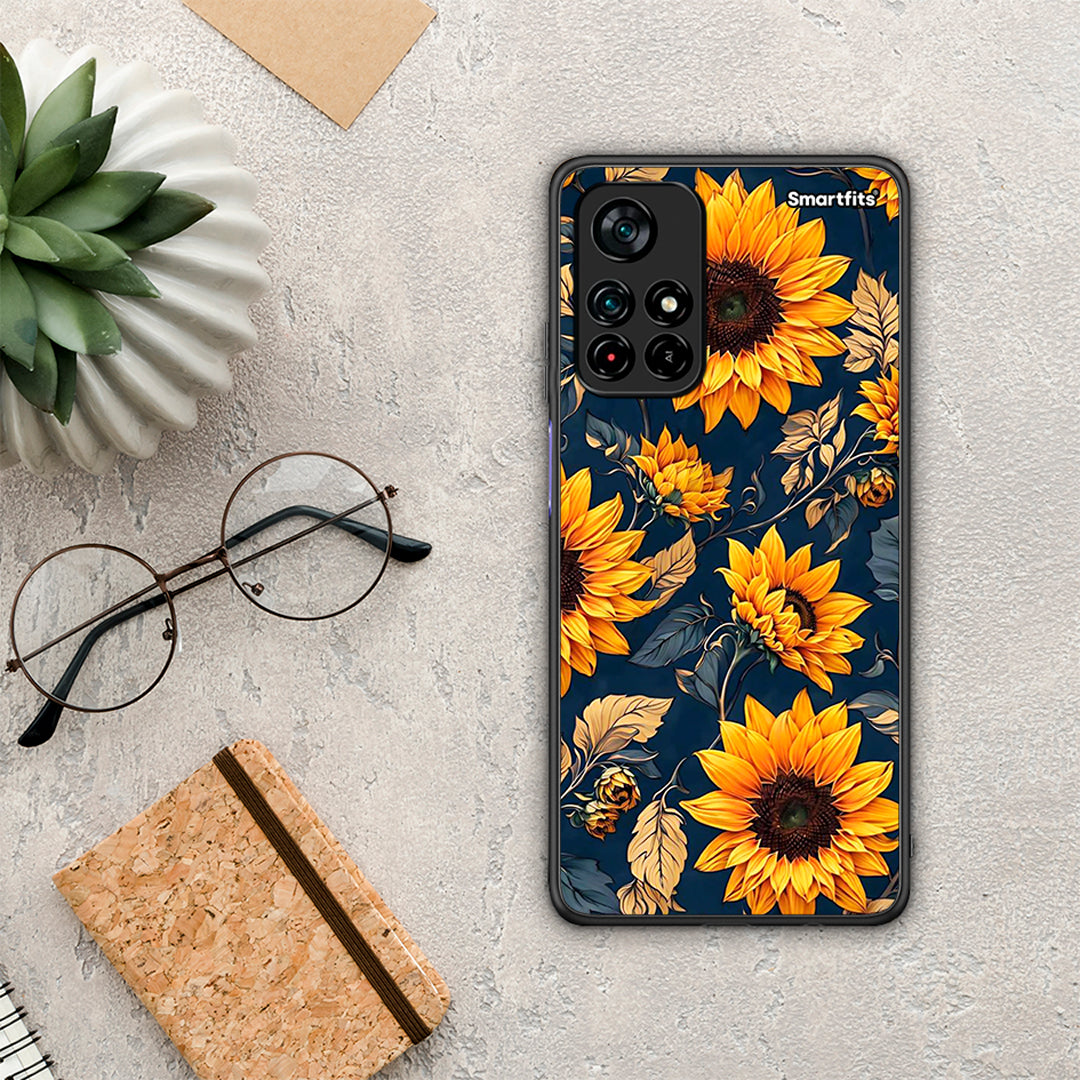 Autumn Sunflowers - Xiaomi Poco M4 Pro 5G θήκη