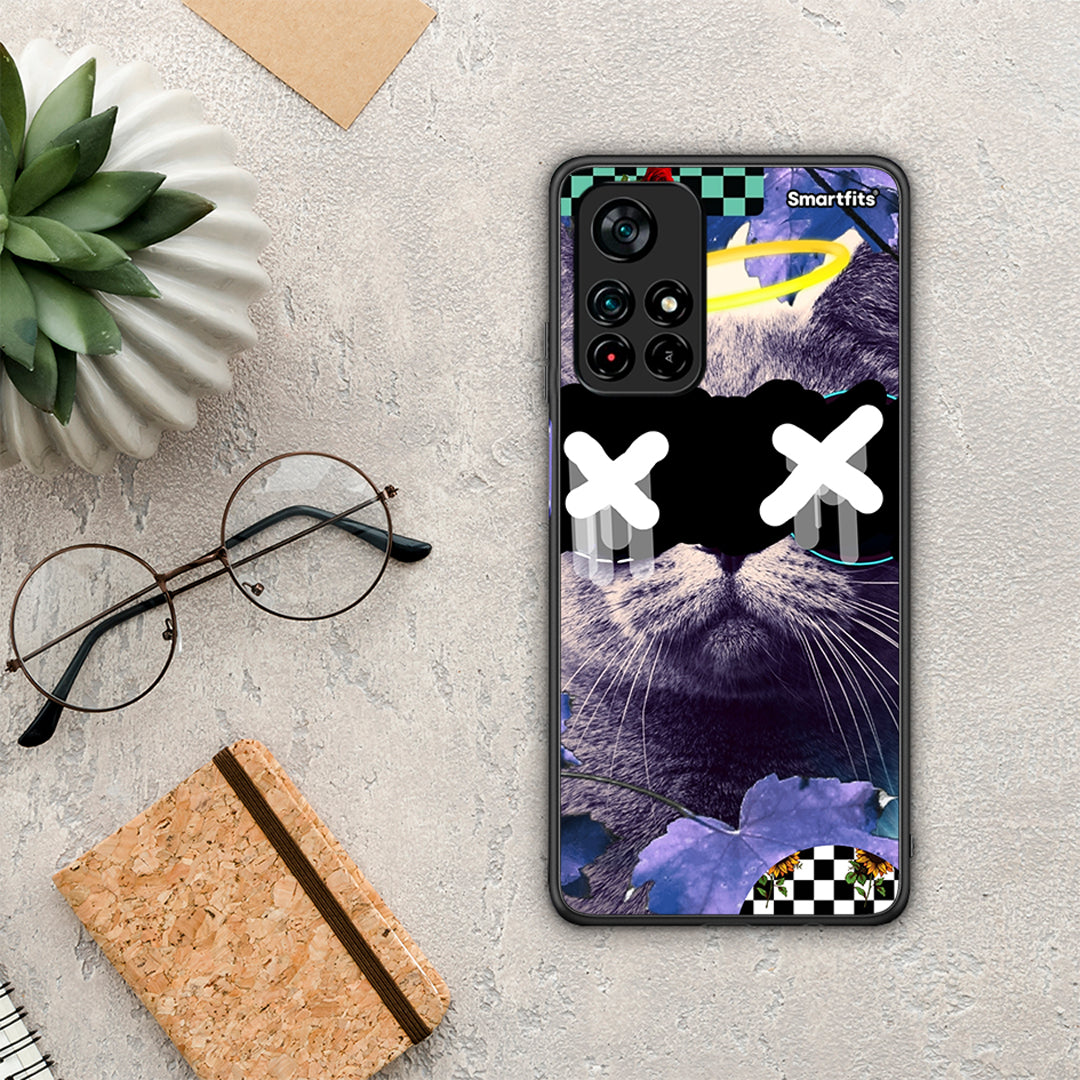 Cat Collage - Xiaomi Poco M4 Pro 5G θήκη