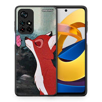 Thumbnail for Θήκη Xiaomi Poco M4 Pro 5G Tod And Vixey Love 2 από τη Smartfits με σχέδιο στο πίσω μέρος και μαύρο περίβλημα | Xiaomi Poco M4 Pro 5G Tod And Vixey Love 2 case with colorful back and black bezels