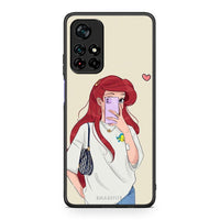 Thumbnail for Xiaomi Poco M4 Pro 5G Walking Mermaid Θήκη από τη Smartfits με σχέδιο στο πίσω μέρος και μαύρο περίβλημα | Smartphone case with colorful back and black bezels by Smartfits