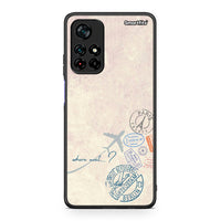 Thumbnail for Xiaomi Poco M4 Pro 5G Where Next θήκη από τη Smartfits με σχέδιο στο πίσω μέρος και μαύρο περίβλημα | Smartphone case with colorful back and black bezels by Smartfits