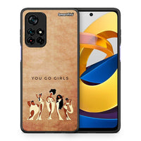 Thumbnail for Θήκη Xiaomi Poco M4 Pro 5G You Go Girl από τη Smartfits με σχέδιο στο πίσω μέρος και μαύρο περίβλημα | Xiaomi Poco M4 Pro 5G You Go Girl case with colorful back and black bezels