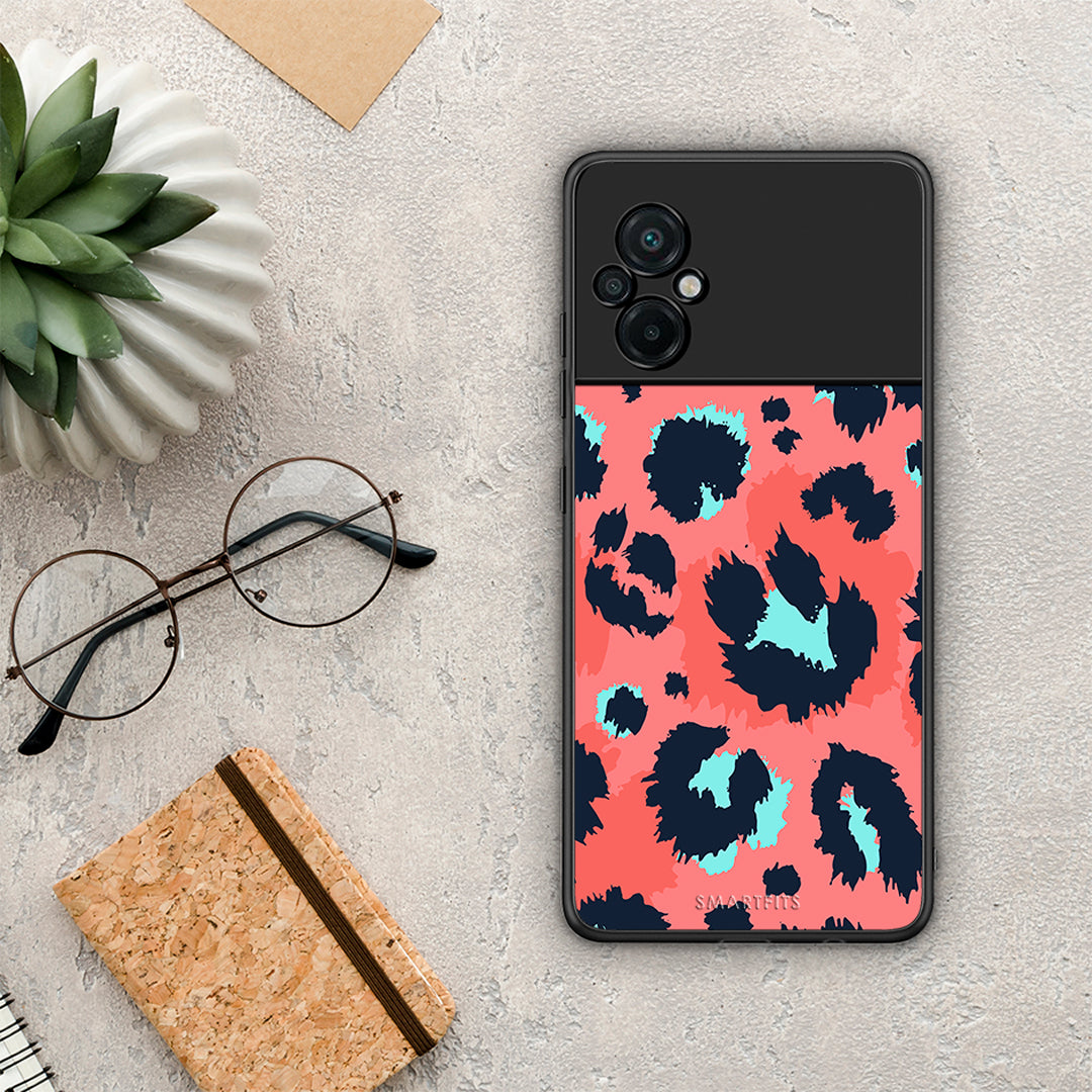 Animal Pink Leopard - Xiaomi Poco M5 θήκη