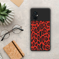 Thumbnail for Animal Red Leopard - Xiaomi Poco M5 θήκη