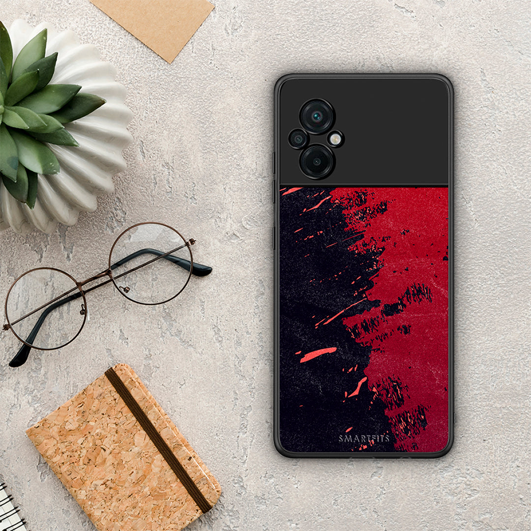 Red Paint - Xiaomi Poco M5 θήκη