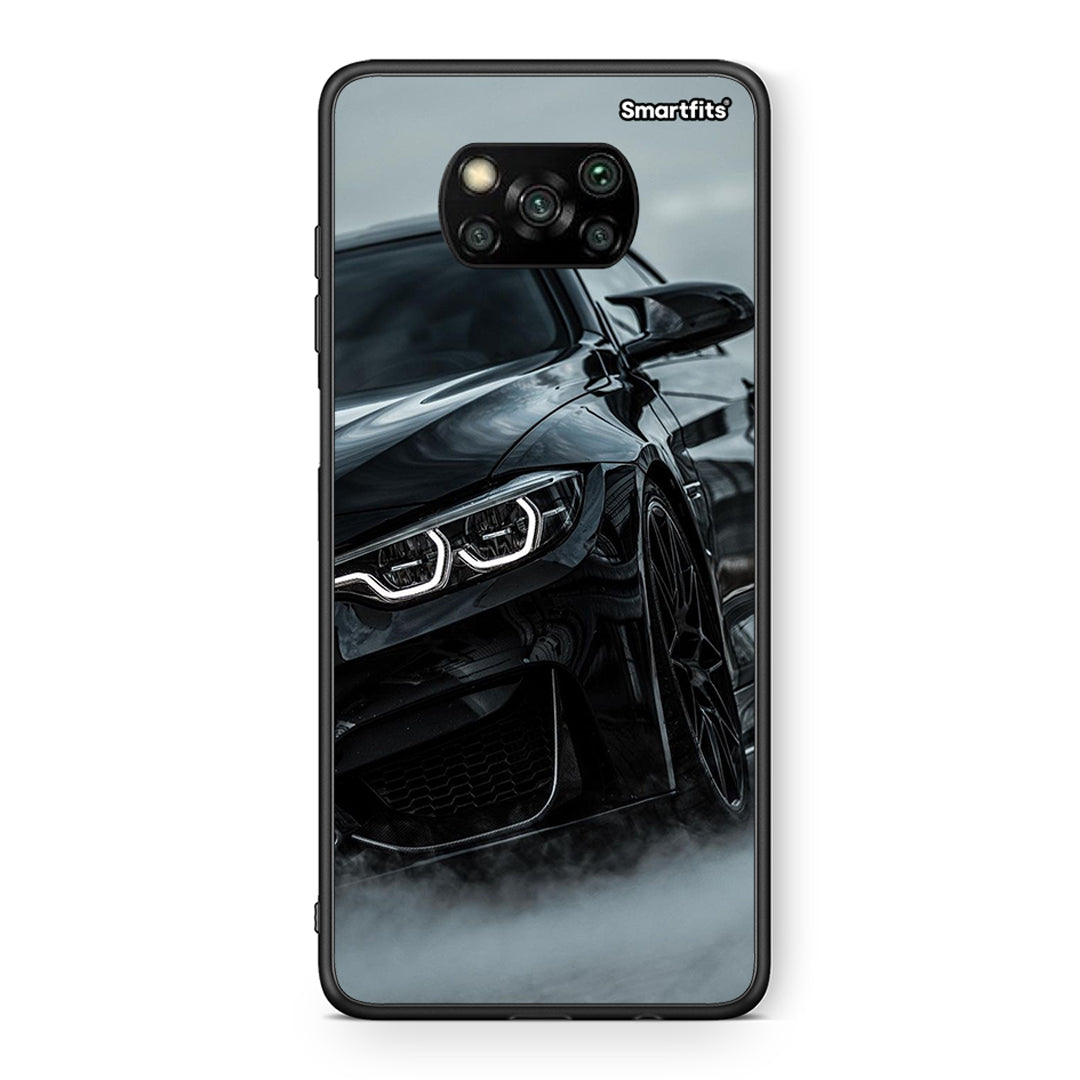 Θήκη Xiaomi Poco X3 Black BMW από τη Smartfits με σχέδιο στο πίσω μέρος και μαύρο περίβλημα | Xiaomi Poco X3 Black BMW case with colorful back and black bezels