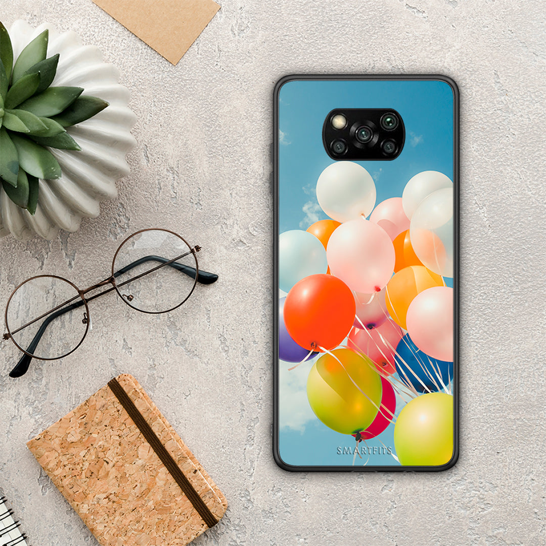 Colorful Balloons - Xiaomi Poco X3 / X3 Pro / X3 NFC θήκη
