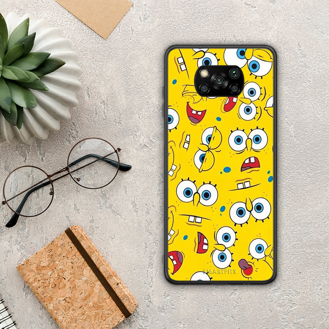 PopArt Sponge - Xiaomi Poco X3 / X3 Pro / X3 NFC θήκη