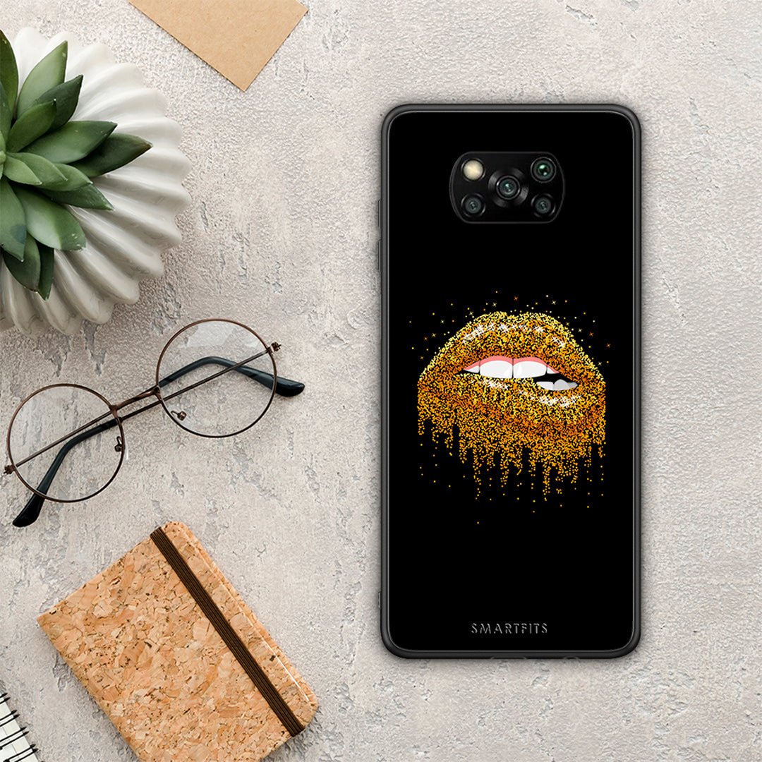 Valentine Golden - Xiaomi Poco X3 / X3 Pro / X3 NFC θήκη