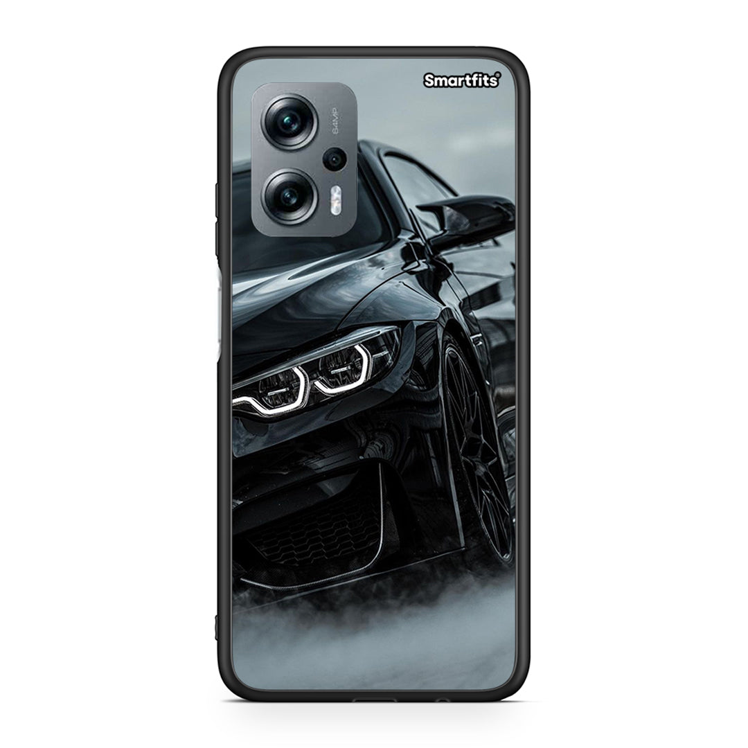Xiaomi Poco X4 GT Black BMW θήκη από τη Smartfits με σχέδιο στο πίσω μέρος και μαύρο περίβλημα | Smartphone case with colorful back and black bezels by Smartfits