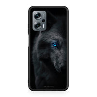Thumbnail for Xiaomi Poco X4 GT Dark Wolf θήκη από τη Smartfits με σχέδιο στο πίσω μέρος και μαύρο περίβλημα | Smartphone case with colorful back and black bezels by Smartfits