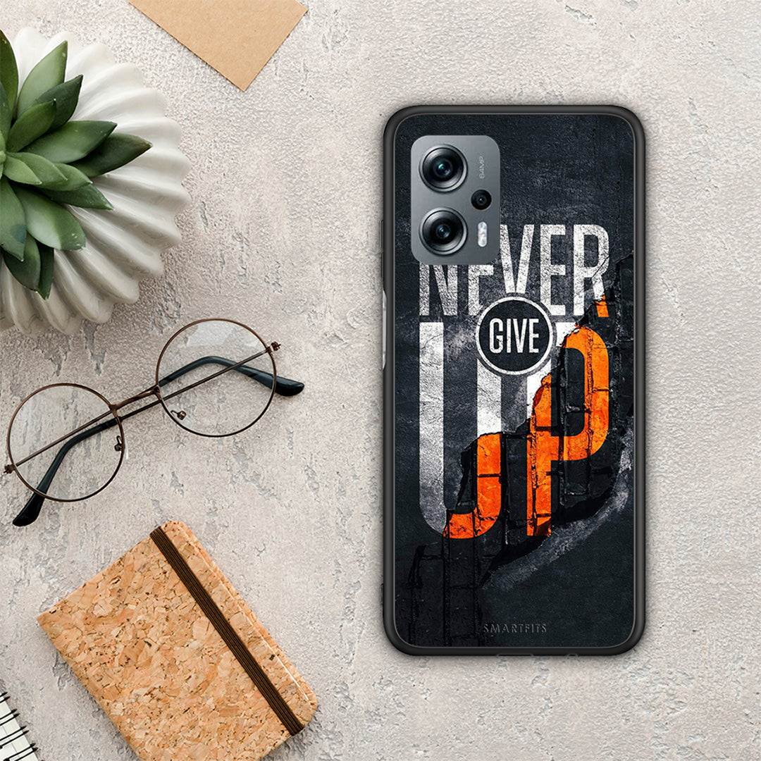 Never Give Up - Xiaomi Poco X4 GT θήκη