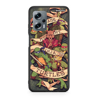 Thumbnail for Xiaomi Poco X4 GT Ninja Turtles θήκη από τη Smartfits με σχέδιο στο πίσω μέρος και μαύρο περίβλημα | Smartphone case with colorful back and black bezels by Smartfits