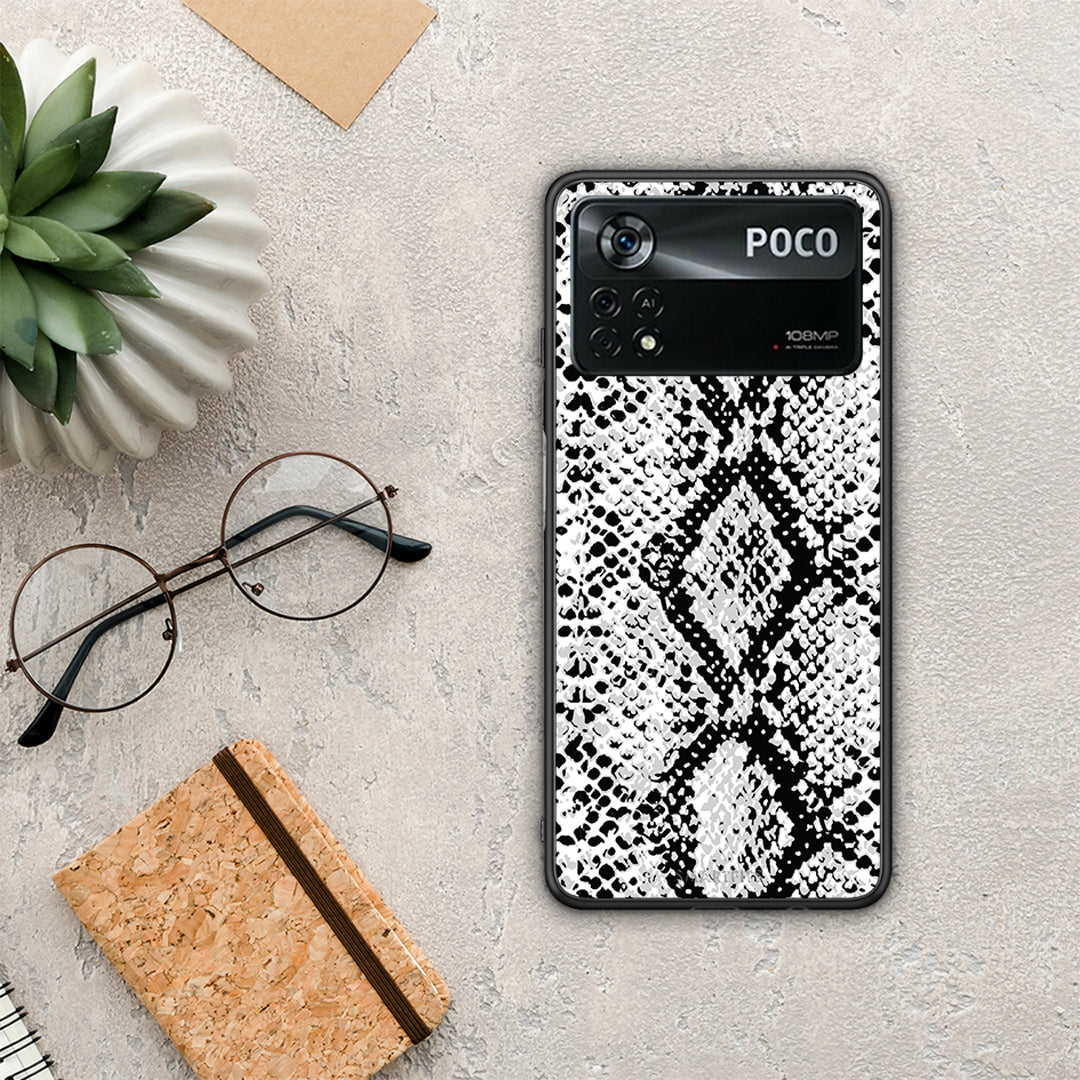Animal White Snake - Xiaomi Poco X4 Pro 5G θήκη