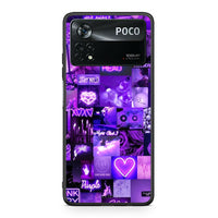 Thumbnail for Xiaomi Poco X4 Pro 5G Collage Stay Wild Θήκη Αγίου Βαλεντίνου από τη Smartfits με σχέδιο στο πίσω μέρος και μαύρο περίβλημα | Smartphone case with colorful back and black bezels by Smartfits