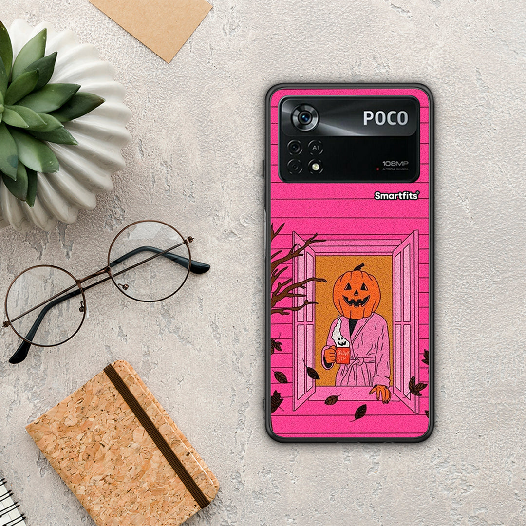 Halloween Pumpkin Lady - Xiaomi Poco X4 Pro 5G θήκη