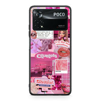 Thumbnail for Xiaomi Poco X4 Pro 5G Pink Love Θήκη Αγίου Βαλεντίνου από τη Smartfits με σχέδιο στο πίσω μέρος και μαύρο περίβλημα | Smartphone case with colorful back and black bezels by Smartfits