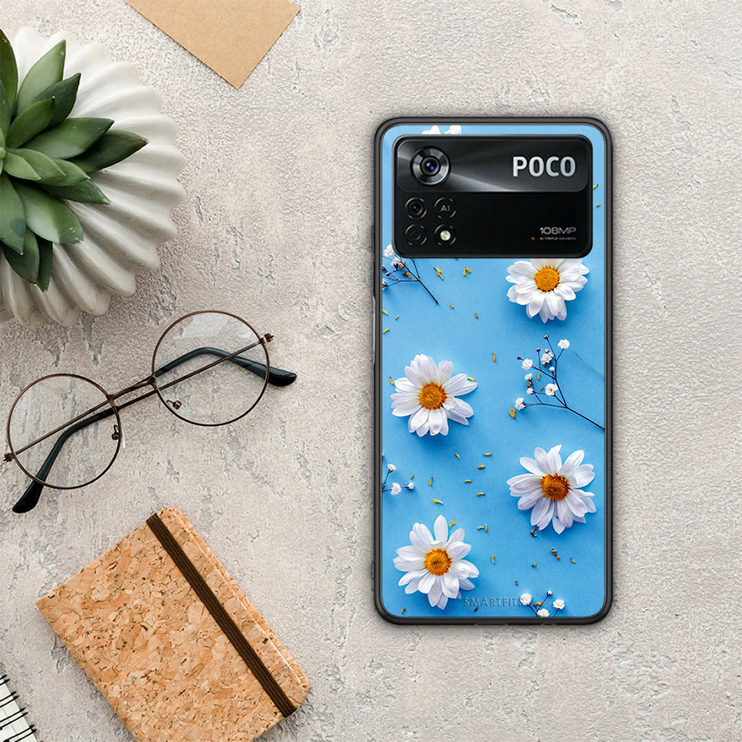 Real Daisies - Xiaomi Poco X4 Pro 5G θήκη