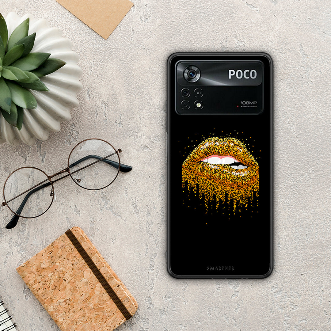 Valentine Golden - Xiaomi Poco X4 Pro 5G θήκη