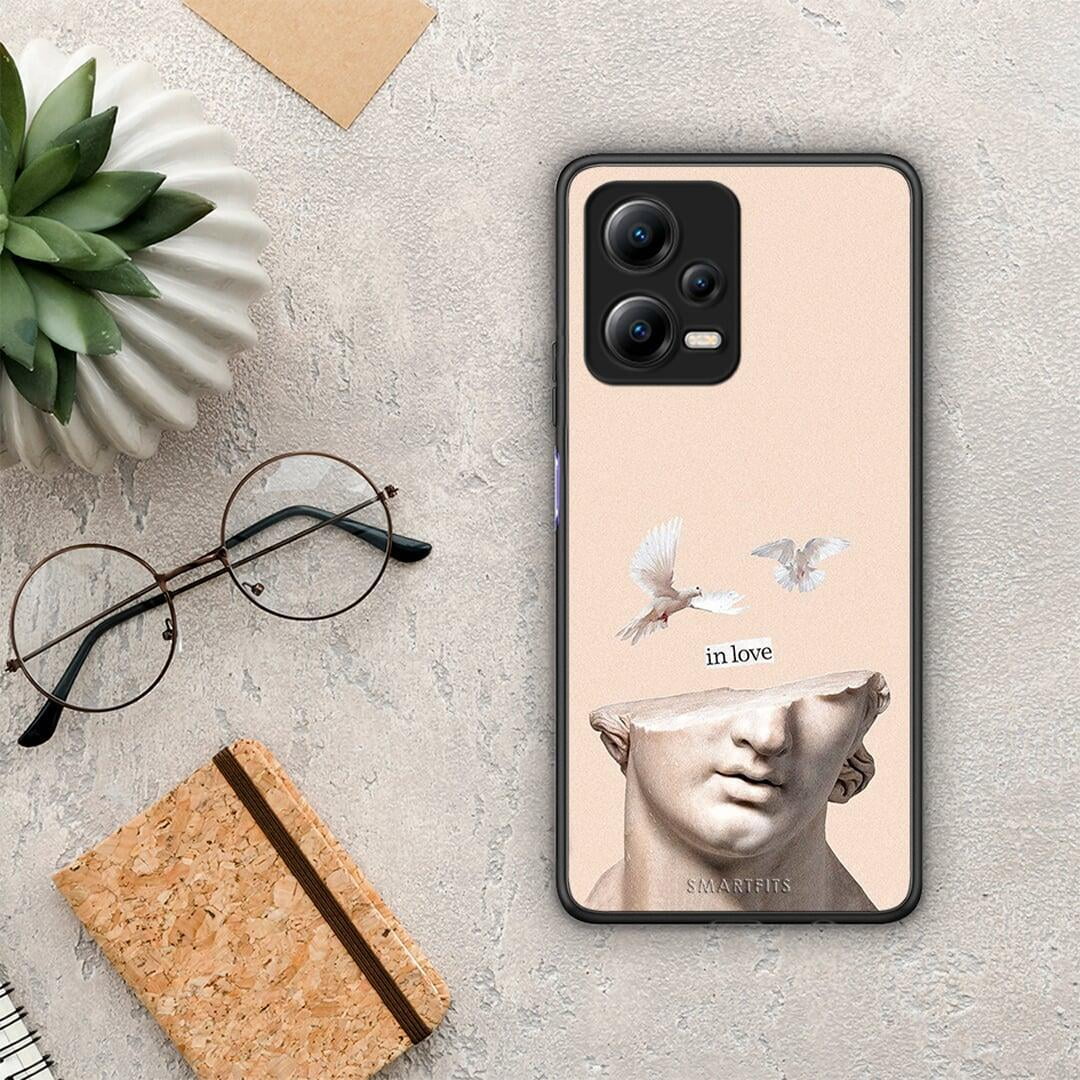 Θήκη Xiaomi Poco X5 5G Dual In Love από τη Smartfits με σχέδιο στο πίσω μέρος και μαύρο περίβλημα | Xiaomi Poco X5 5G Dual In Love Case with Colorful Back and Black Bezels