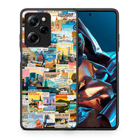 Thumbnail for Θήκη Xiaomi Poco X5 Pro 5G Dual Live To Travel από τη Smartfits με σχέδιο στο πίσω μέρος και μαύρο περίβλημα | Xiaomi Poco X5 Pro 5G Dual Live To Travel Case with Colorful Back and Black Bezels
