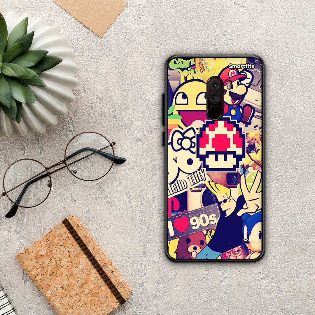 Love The 90s - Xiaomi Pocophone F1 θήκη