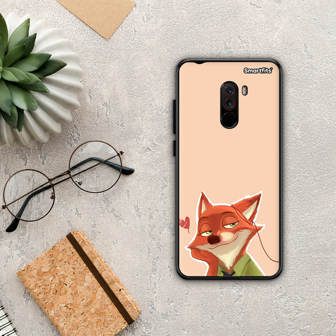 Nick Wilde And Judy Hopps Love 1 - Xiaomi Pocophone F1 θήκη