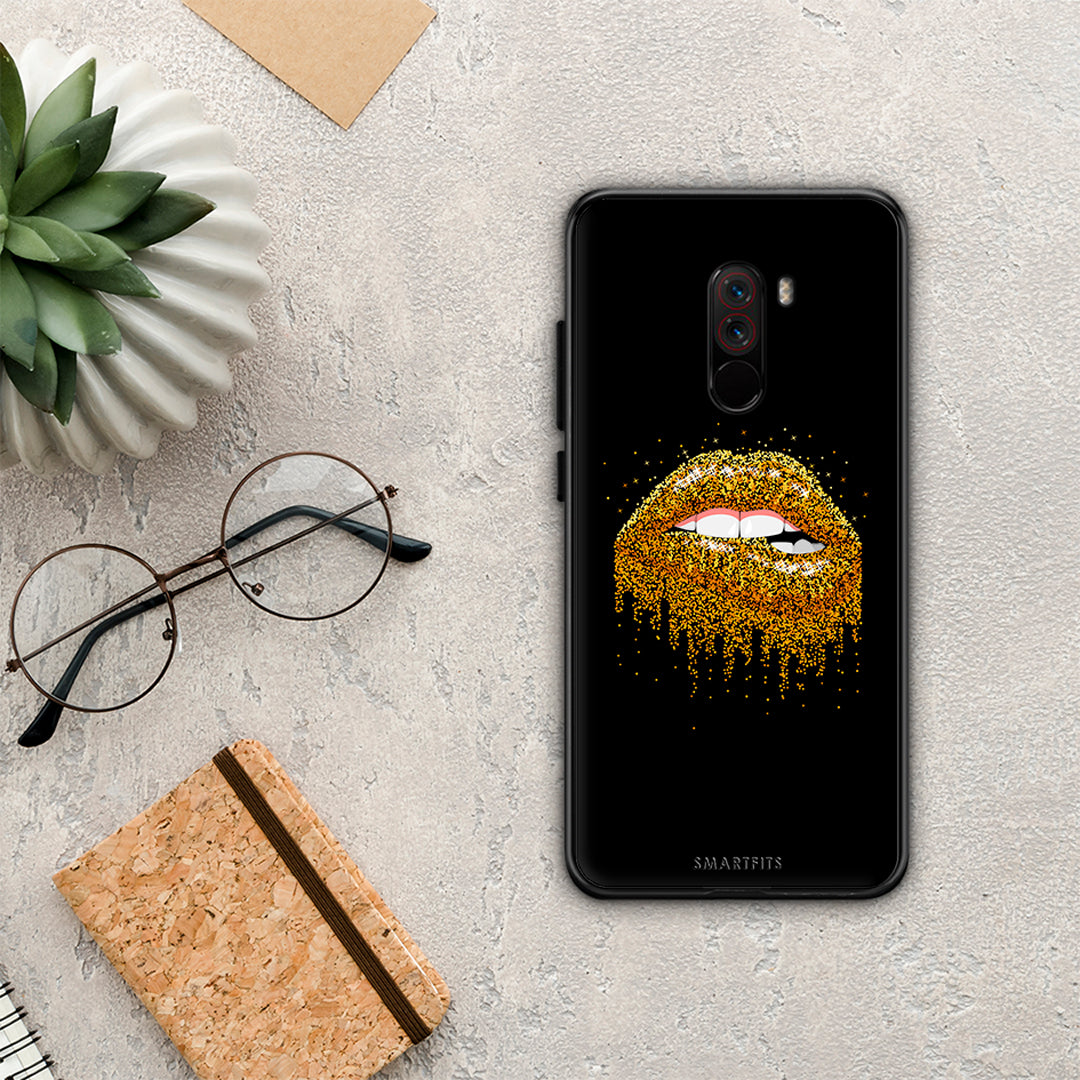 Valentine Golden - Xiaomi Pocophone F1 θήκη