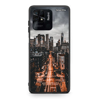 Thumbnail for Xiaomi Redmi 10C City Lights θήκη από τη Smartfits με σχέδιο στο πίσω μέρος και μαύρο περίβλημα | Smartphone case with colorful back and black bezels by Smartfits