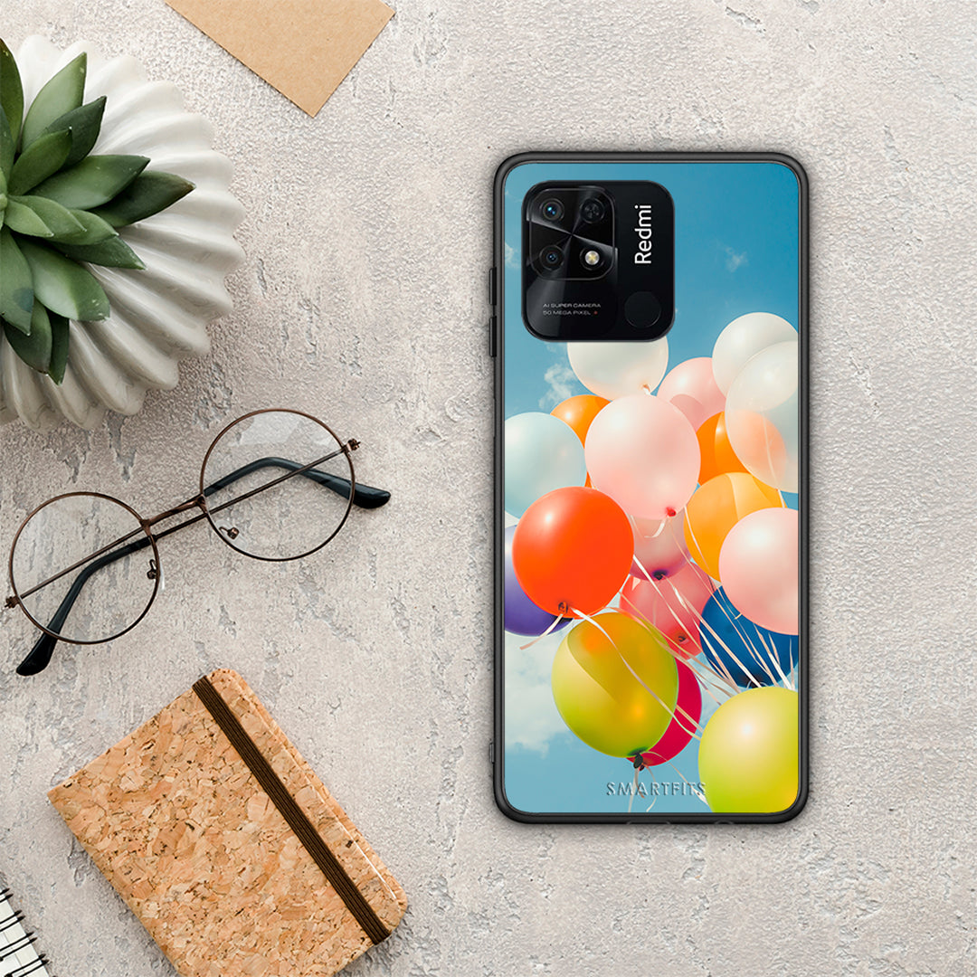 Colorful Balloons - Xiaomi Redmi 10C θήκη