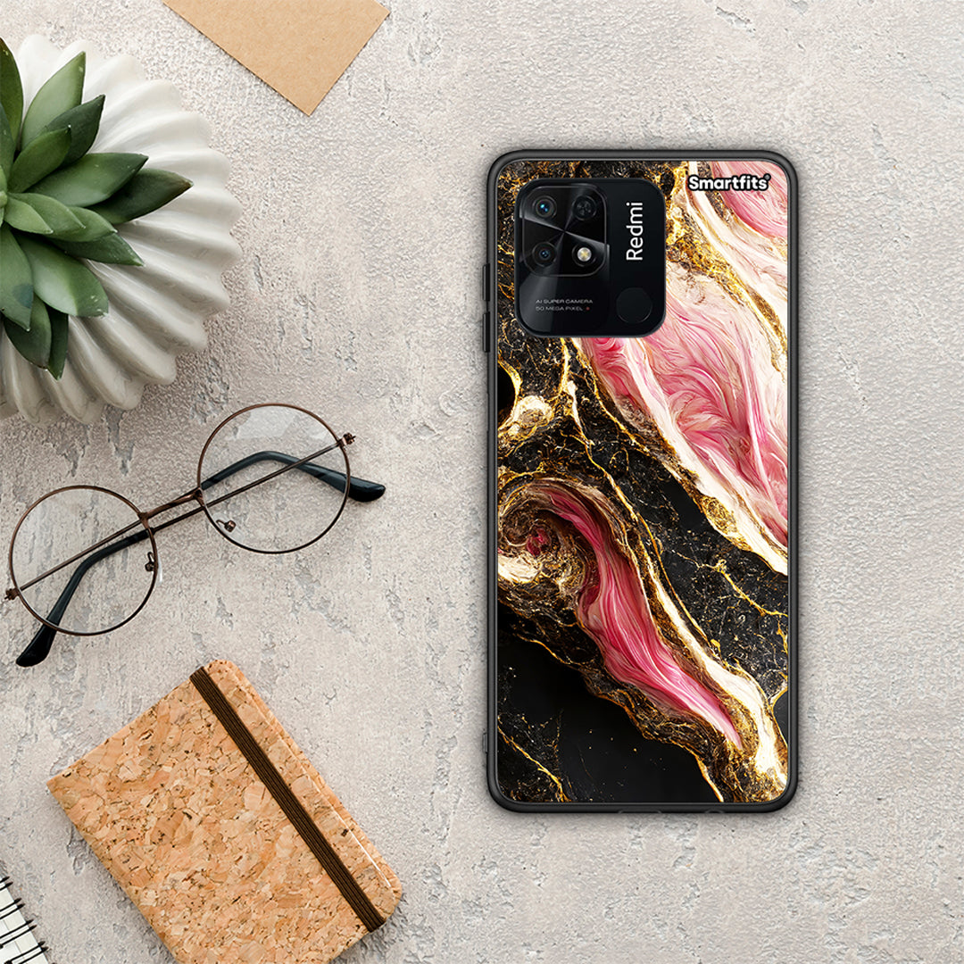 Glamorous Pink Marble - Xiaomi Redmi 10C θήκη