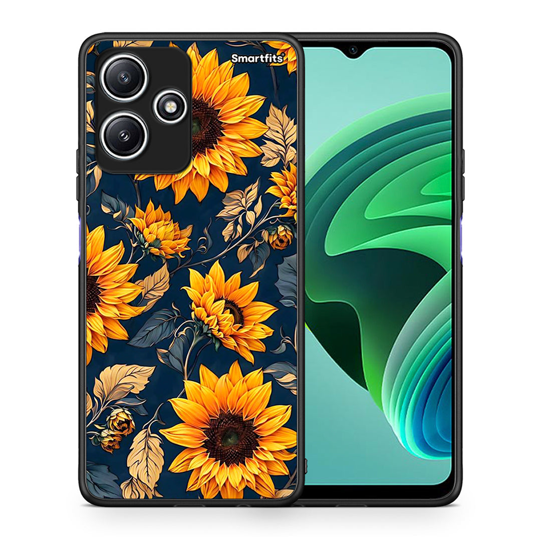 Autumn Sunflowers - Xiaomi Redmi 12 5G θήκη