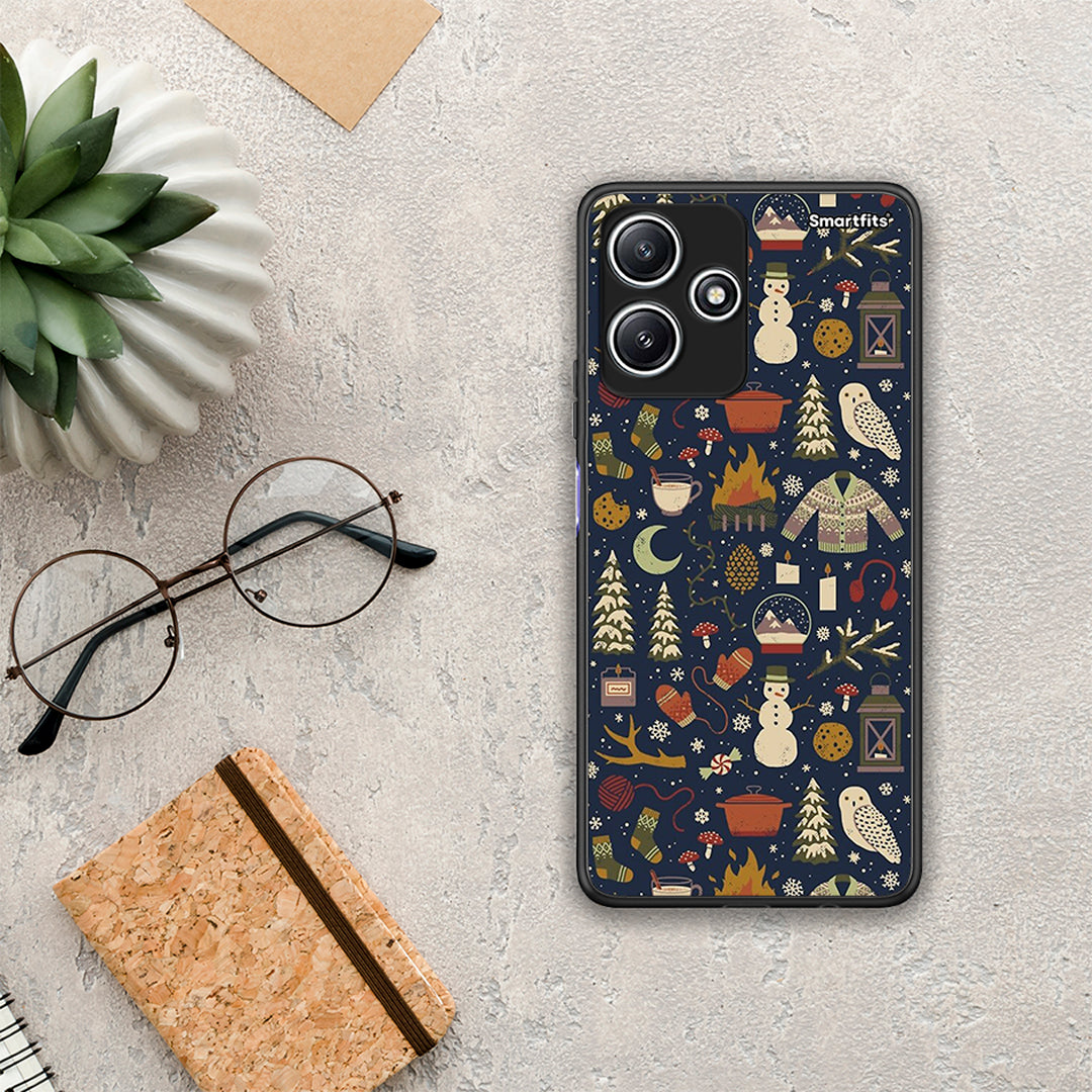 Christmas Elements - Xiaomi Redmi 12 5G θήκη