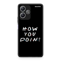 Thumbnail for Xiaomi Redmi 12 5G How You Doin θήκη από τη Smartfits με σχέδιο στο πίσω μέρος και μαύρο περίβλημα | Smartphone case with colorful back and black bezels by Smartfits