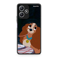 Thumbnail for Xiaomi Redmi 12 5G Lady And Tramp 2 Θήκη Αγίου Βαλεντίνου από τη Smartfits με σχέδιο στο πίσω μέρος και μαύρο περίβλημα | Smartphone case with colorful back and black bezels by Smartfits