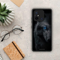Thumbnail for Θήκη Xiaomi Redmi 12C Dark Wolf από τη Smartfits με σχέδιο στο πίσω μέρος και μαύρο περίβλημα | Xiaomi Redmi 12C Dark Wolf Case with Colorful Back and Black Bezels