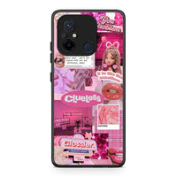 Thumbnail for Θήκη Xiaomi Redmi 12C Pink Love από τη Smartfits με σχέδιο στο πίσω μέρος και μαύρο περίβλημα | Xiaomi Redmi 12C Pink Love Case with Colorful Back and Black Bezels