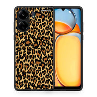 Thumbnail for Θήκη Xiaomi Redmi 13C Leopard Animal από τη Smartfits με σχέδιο στο πίσω μέρος και μαύρο περίβλημα | Xiaomi Redmi 13C Leopard Animal case with colorful back and black bezels