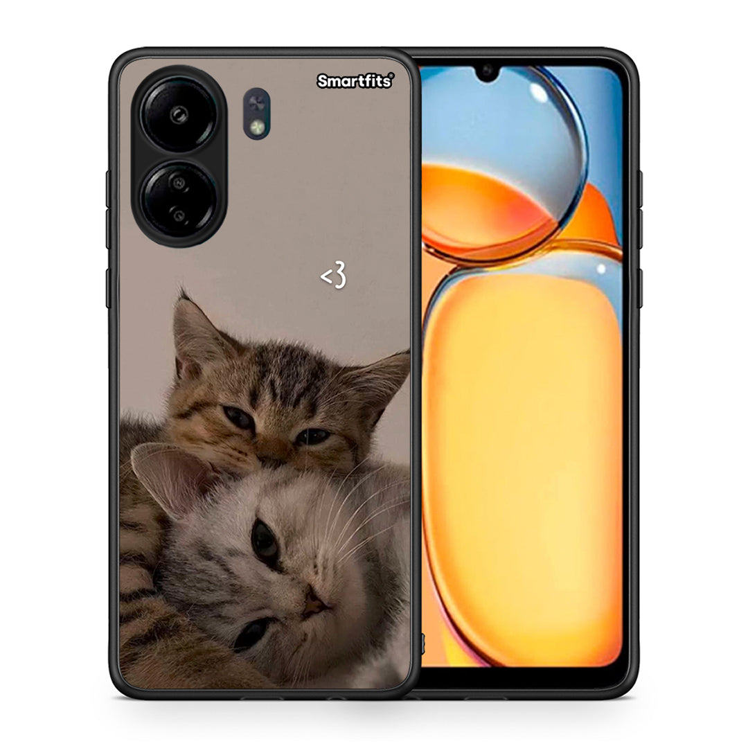 Cats In Love - Xiaomi Redmi 13C θήκη