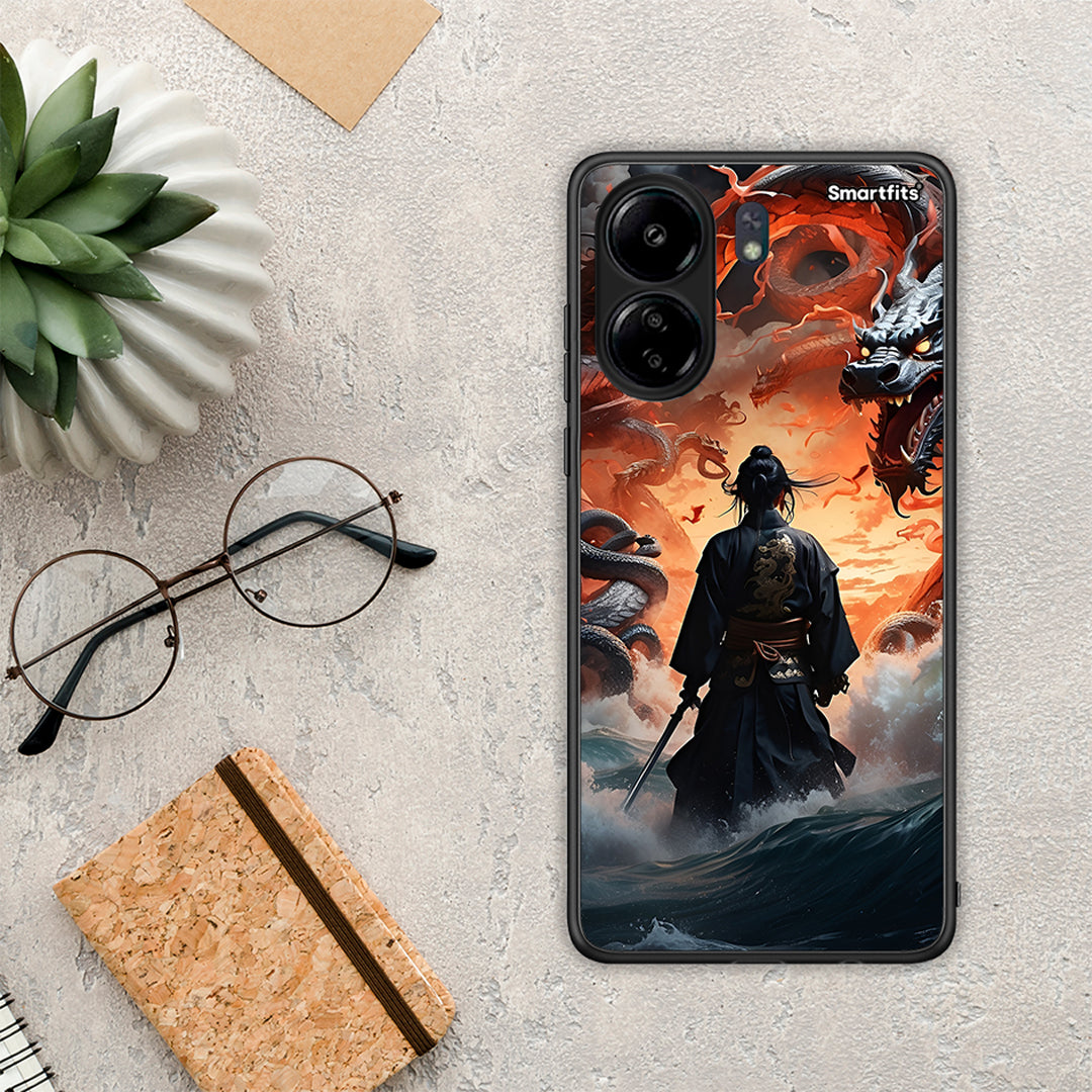 Dragons Fight - Xiaomi Redmi 13C θήκη