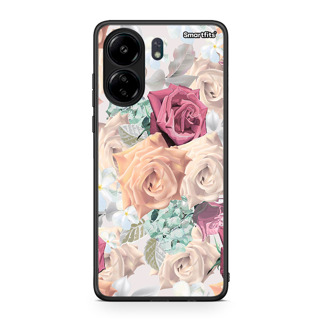 99 - Xiaomi Redmi 13C Bouquet Floral case, cover, bumper