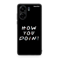 Thumbnail for Xiaomi Redmi 13C How You Doin θήκη από τη Smartfits με σχέδιο στο πίσω μέρος και μαύρο περίβλημα | Smartphone case with colorful back and black bezels by Smartfits