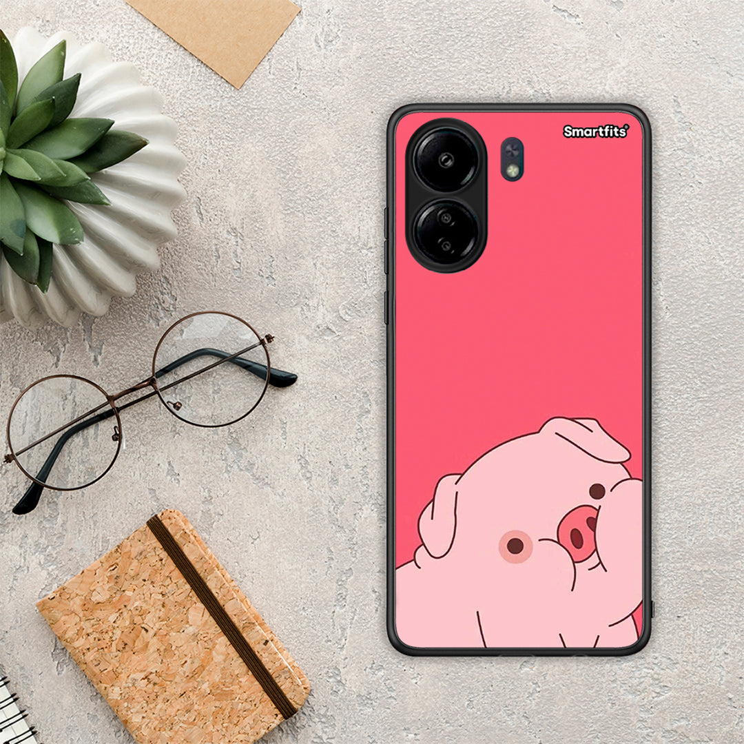 Pig Love 1 - Xiaomi Redmi 13C θήκη
