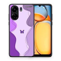 Thumbnail for Purple Mariposa - Xiaomi Redmi 13C θήκη