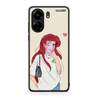 Thumbnail for Xiaomi Redmi 13C Walking Mermaid Θήκη από τη Smartfits με σχέδιο στο πίσω μέρος και μαύρο περίβλημα | Smartphone case with colorful back and black bezels by Smartfits