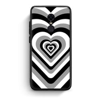 Thumbnail for Xiaomi Redmi 5 Plus Black Hearts θήκη από τη Smartfits με σχέδιο στο πίσω μέρος και μαύρο περίβλημα | Smartphone case with colorful back and black bezels by Smartfits